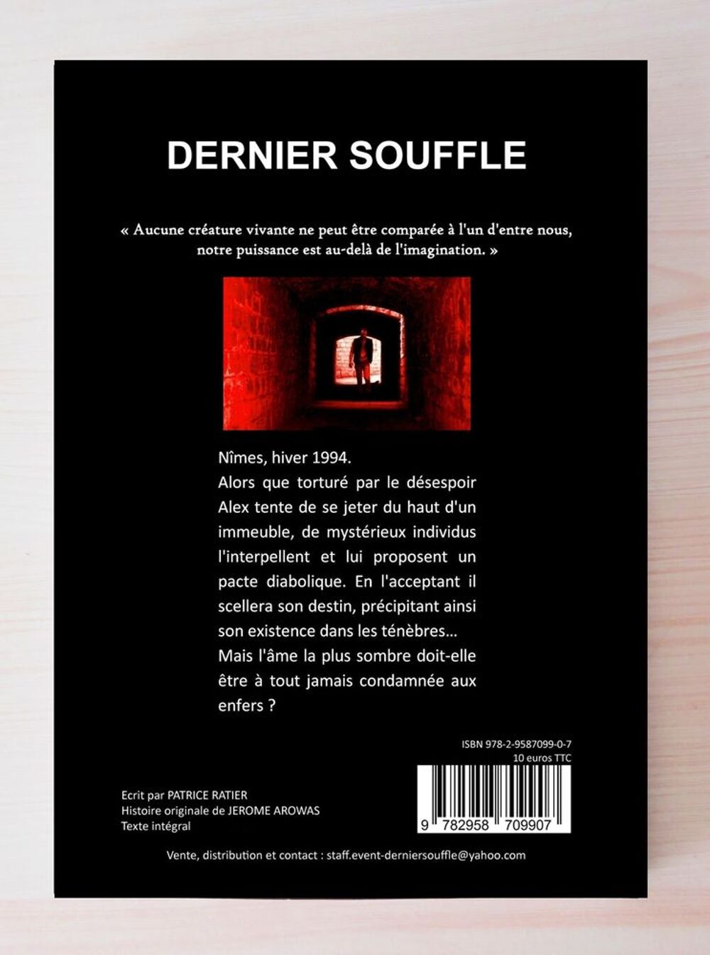 Dernier Souffle Roman fantastique gothique horreur Vampire Livres et BD
