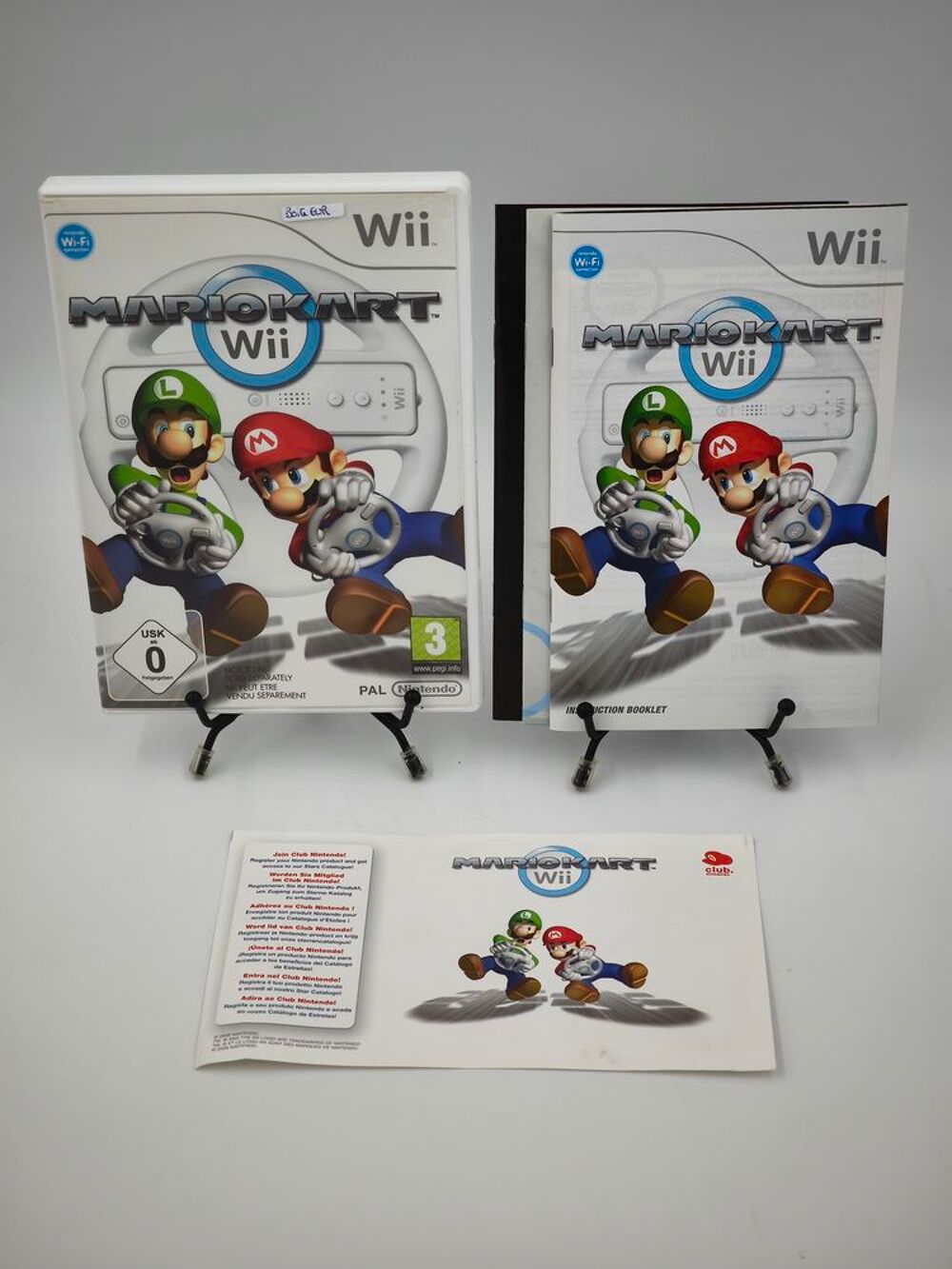 Jeu Nintendo Wii Mario Kart Wii en boite, complet Consoles et jeux vidéos