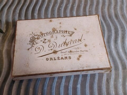 Ancienne Boite Photographie Cabinet Photographe Dubreuil  20 Loches (37)