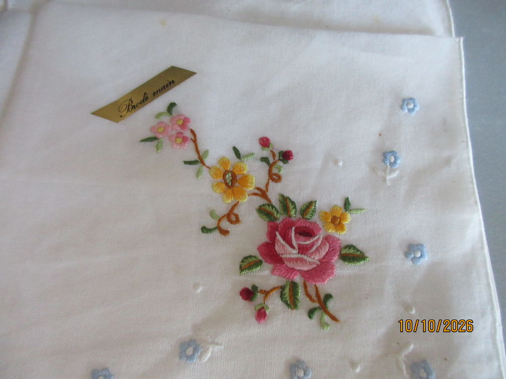 broderie &agrave; la main Décoration