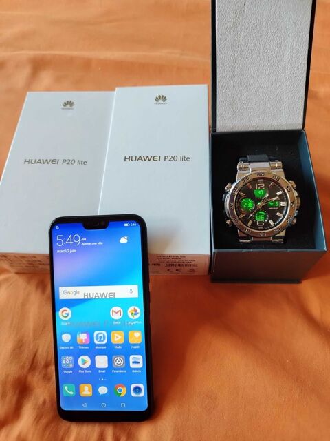 2 Huawei P20 lite + montre 170 Vlizy-Villacoublay (78)