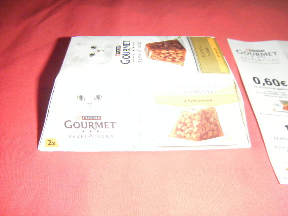 PURINA Gourmet bouch&eacute;es en gel&eacute;e au poulet 2x57g pour CHAT Bricolage