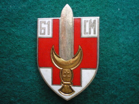 Insigne de Santé - 61° Compagnie Médicale. 38 Caen (14)