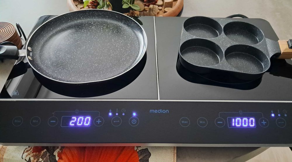 Plaque de cuisson double &agrave; induction Electroménager
