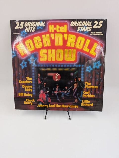 Vinyle 33 tours K-tel Rock'N'Roll Show 25 Original Hits... 5 Vulbens (74)