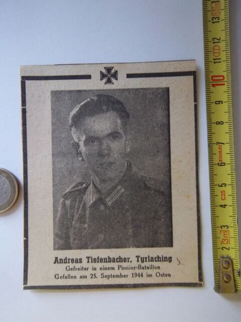 d�c�s coupure journal Soldat 2e classe bataillon de pionnier 4 Valognes (50)