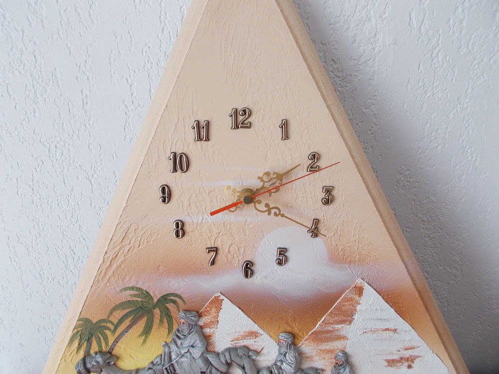 &Eacute;tat neuf : PENDULE/HORLOGE murale originale Décoration