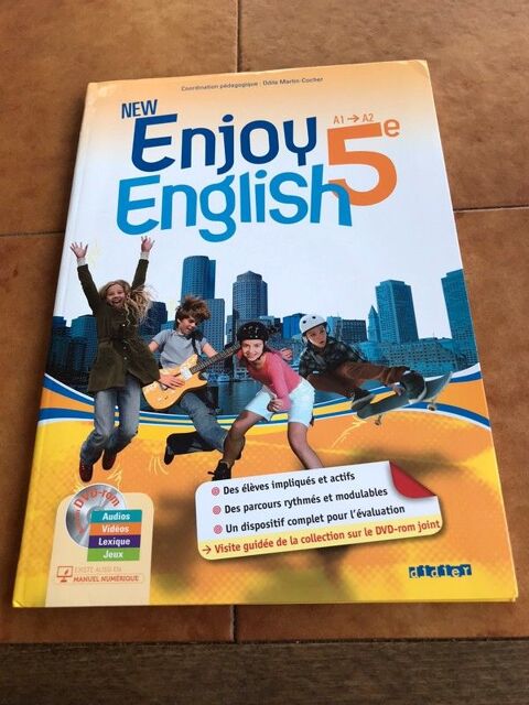 Livre d'anglais New Enjoy English 5ème
11 Strasbourg (67)