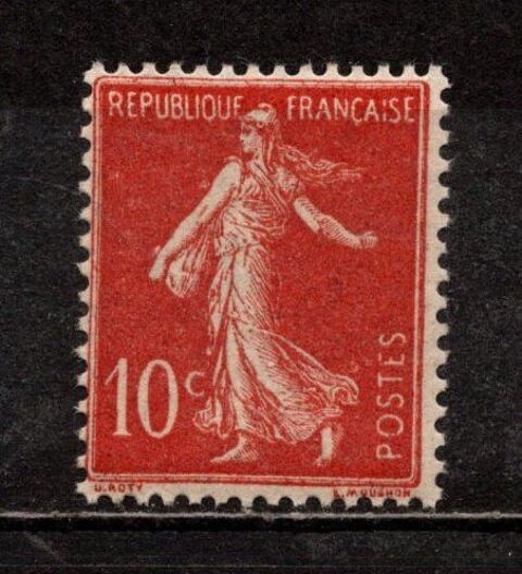   Timbre de France n 135**, superbe 