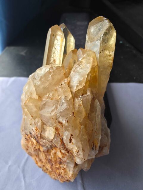 Magnifique Grappe de Citrine Naturelle-Kolwezi, RDC-194g 75 Bagneux (92)