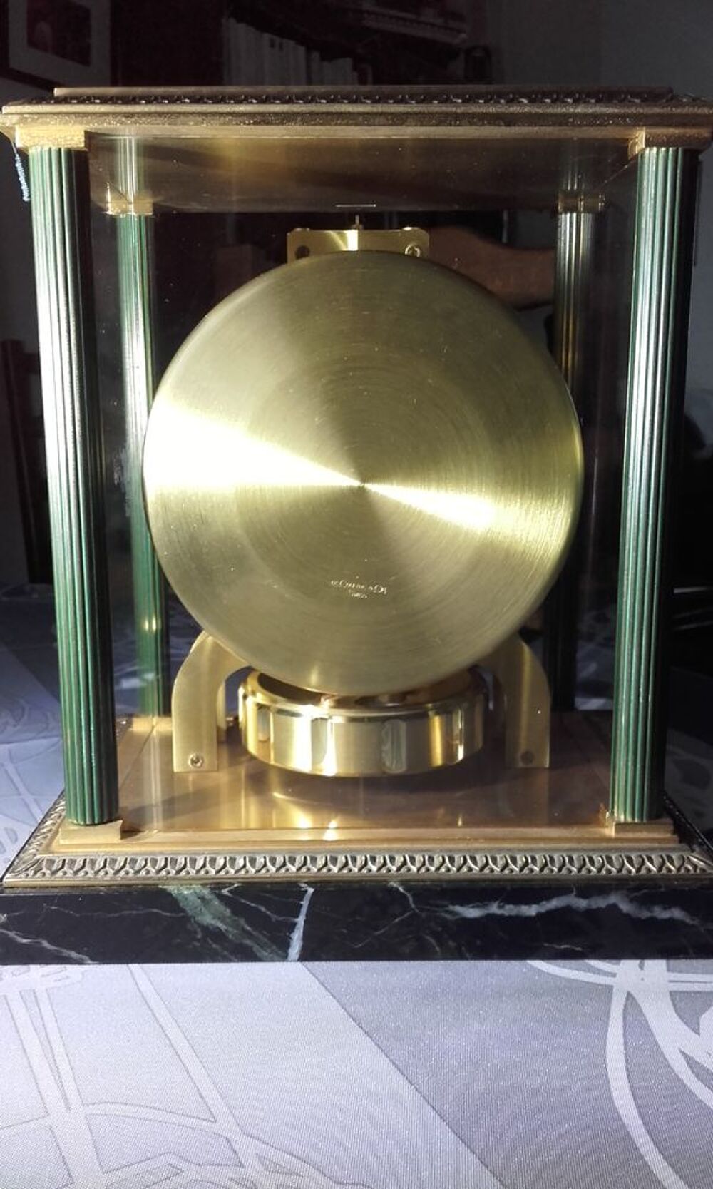 Pendule ATMOS VENDOME JEAGER LECOULTRE 