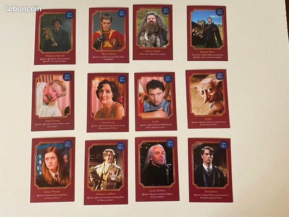 Carte Harry Potter Jeux / jouets