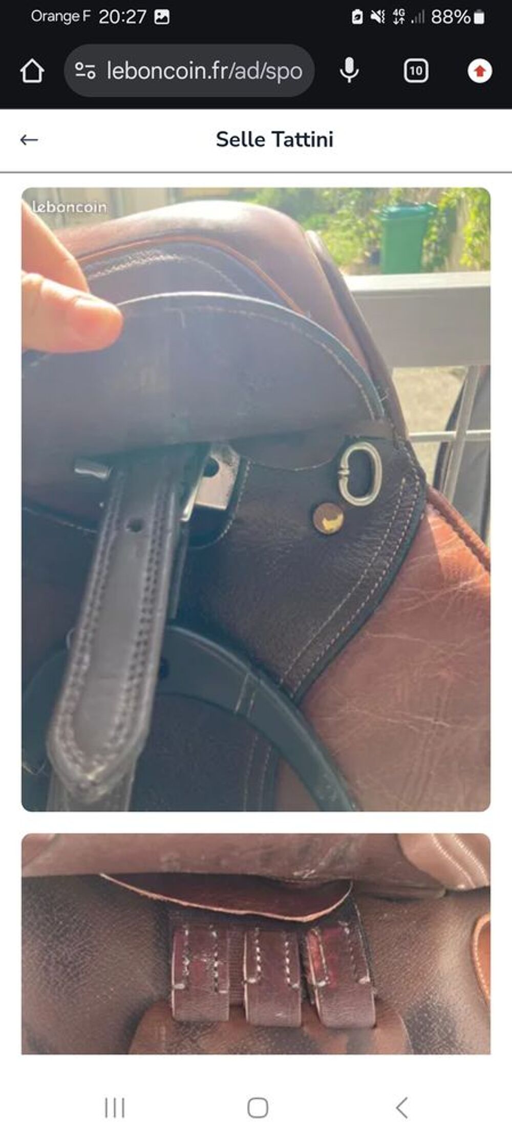 selle cheval Tattini Sports