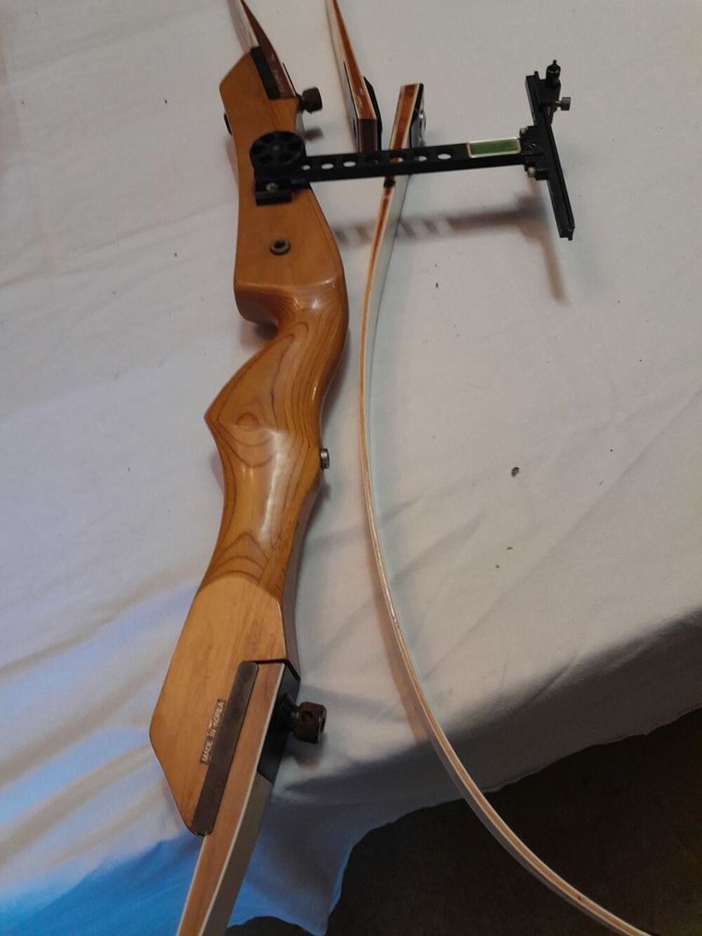Arc branches 38lb.plus viseur.. Sports