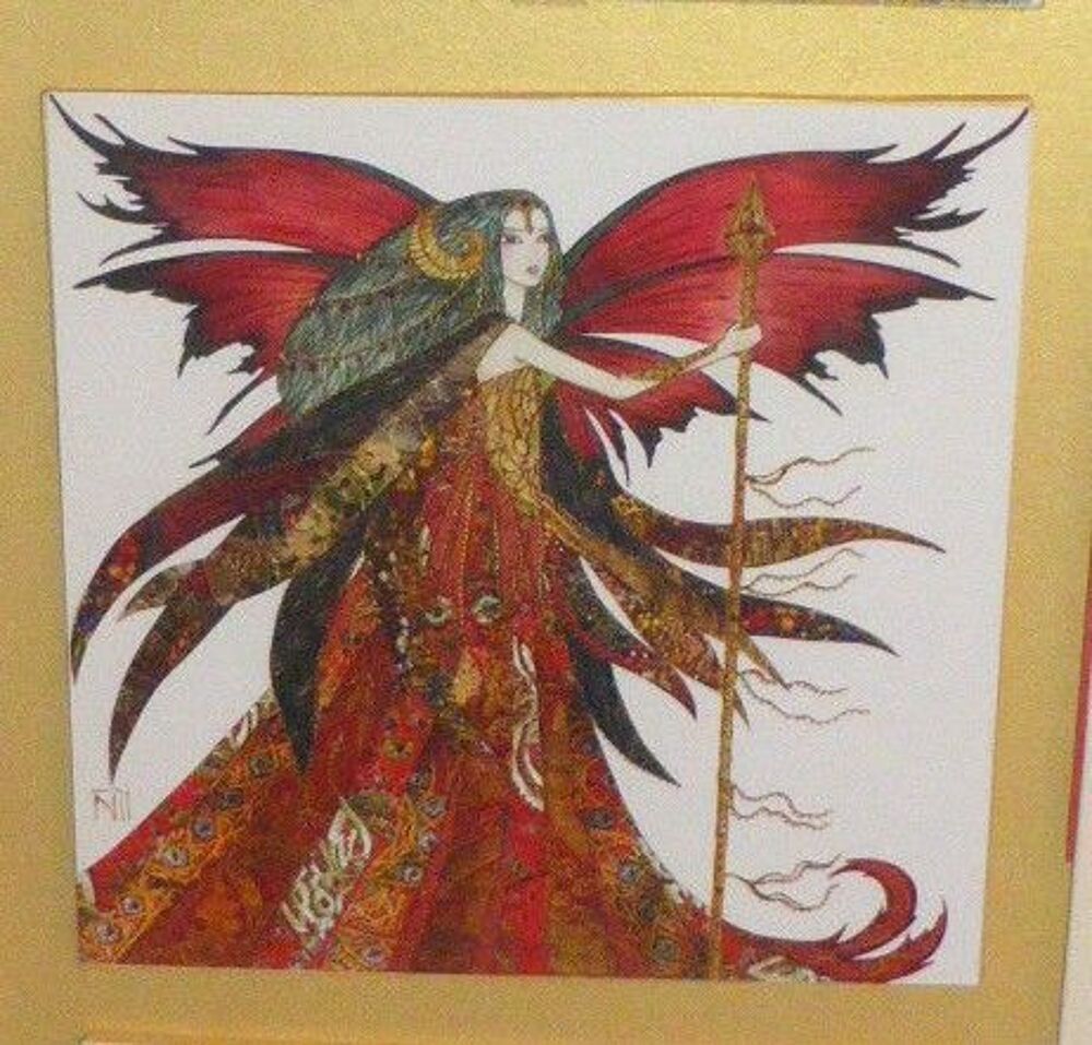 Tableau les f&eacute;es de Johara ESCOURROU Décoration