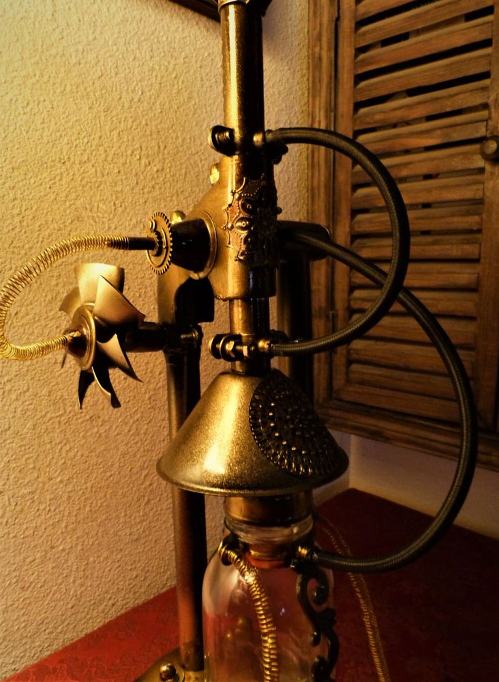Objet de Curiosit&eacute; "STEAM FACTORY MACHINE XIX" Steampunk Décoration