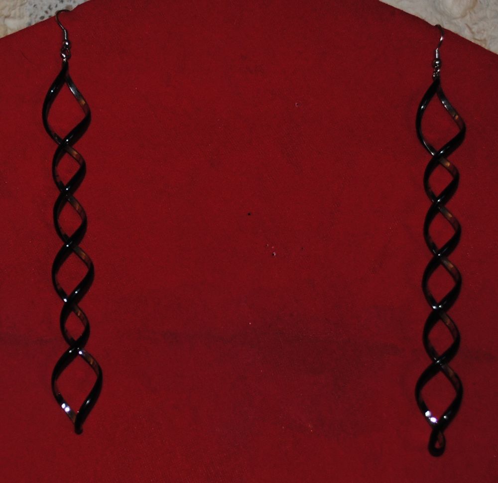 Boucles d'oreilles pendantes tourbillon Influence Bijoux et montres