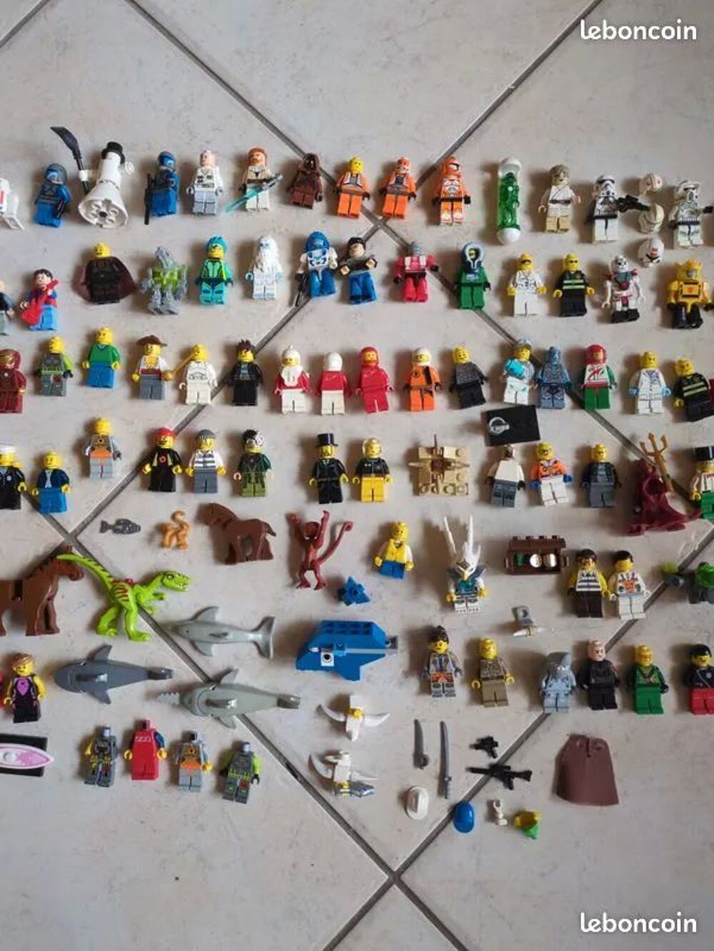 Lego figurines star wars, city, atlantis, Ninjago, animaux, Jeux / jouets