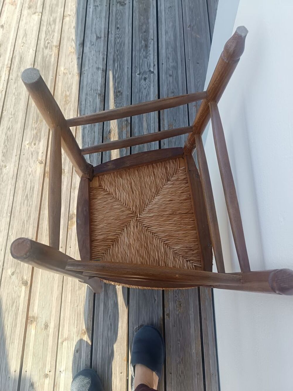 Lot de quatre chaises rustique Meubles