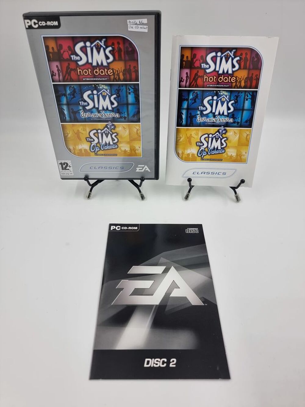 Jeu PC The Sims : Hot Date / Abracadabra / Op Vakantie... Consoles et jeux vidéos