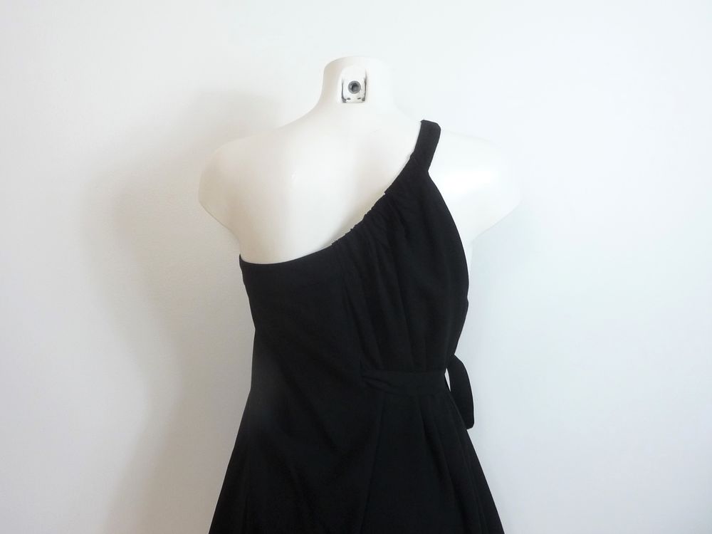 Tunique/ Top Noir &agrave; Une Bretelle avec Lien &agrave; Nouer- Kookai Vêtements
