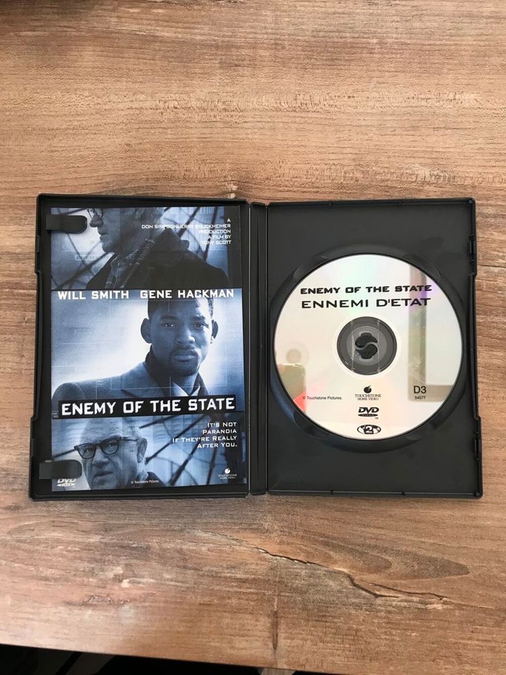 DVD " Ennemi d' &eacute;tat " DVD et blu-ray