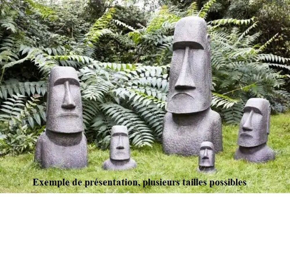 Statue Moa&iuml; de Jardin 150 CM Jardin