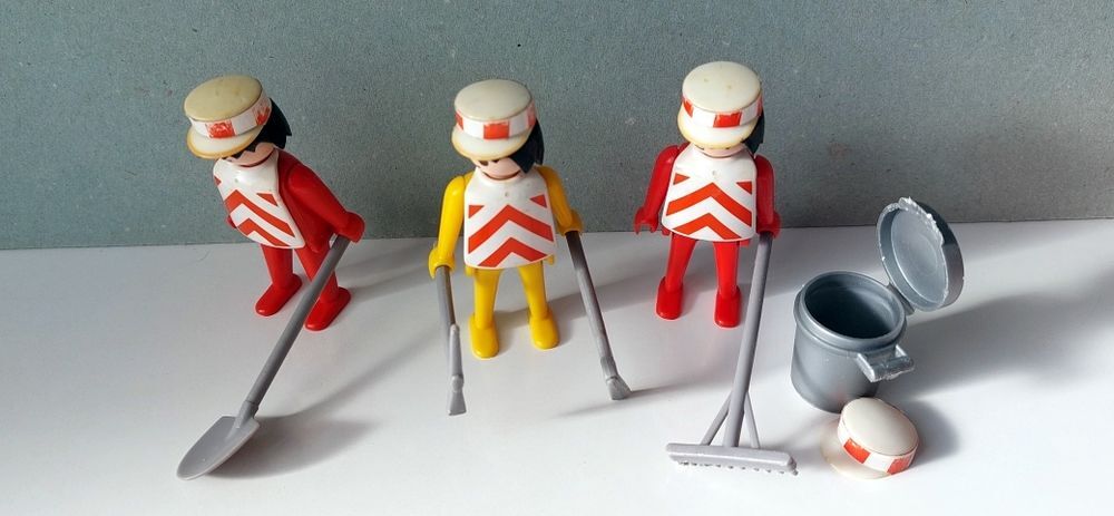 Figurines et accessoires Playmobil travaux publics 