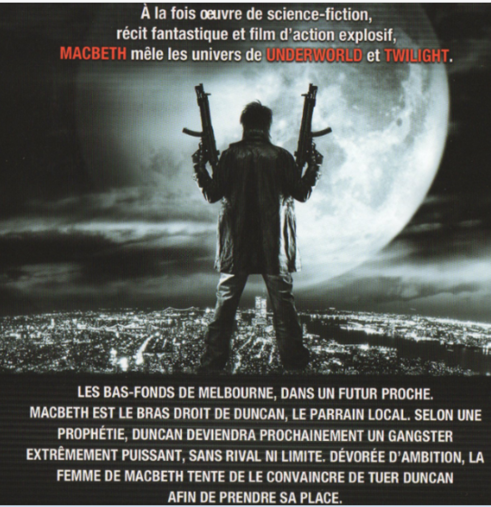 MACBETH. J'irai dormir chez vous, (Qu&eacute;bec et Mali) DVD et blu-ray