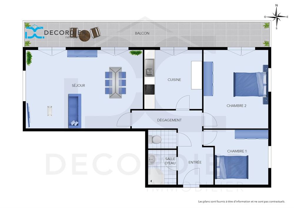 Vente Appartement EVIAN CENTRE T3 BALCON VUE LAC Evian les bains