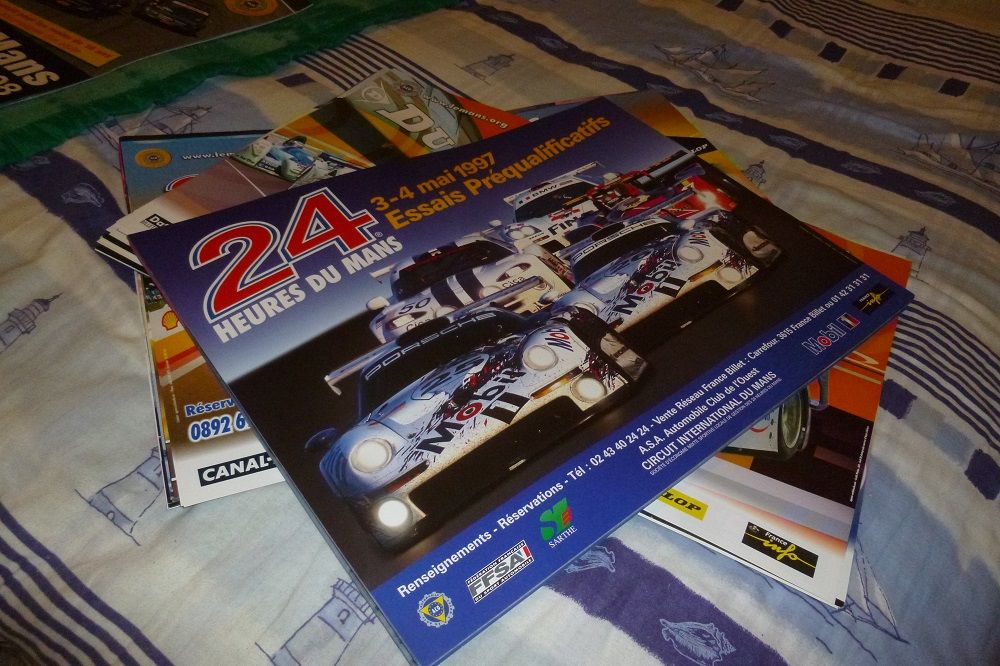 AFFICHES COURSES AUTOMOBILES 