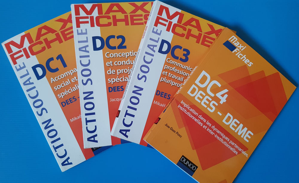 LIVRES MAXI FICHES ACTION SOCIALE DEES-DEME Livres et BD