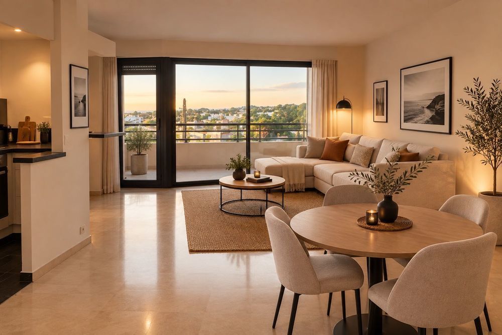 Vente Appartement le Cannet Mairie 2p Vue Mer Le cannet