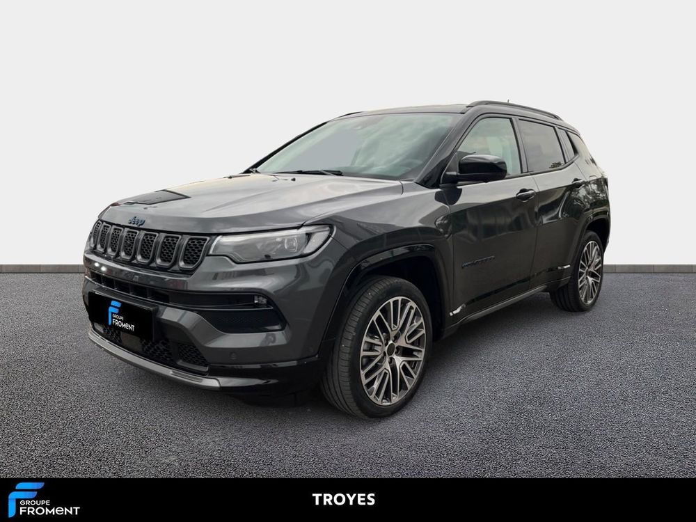 Compass 1.3 PHEV T4 240 ch 4xe eAWD Summit 2024 occasion 10600 Barberey-Saint-Sulpice
