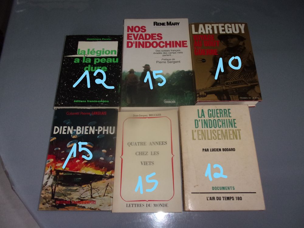livres INDOCHINE ALGERIE RESISTANCE Livres et BD