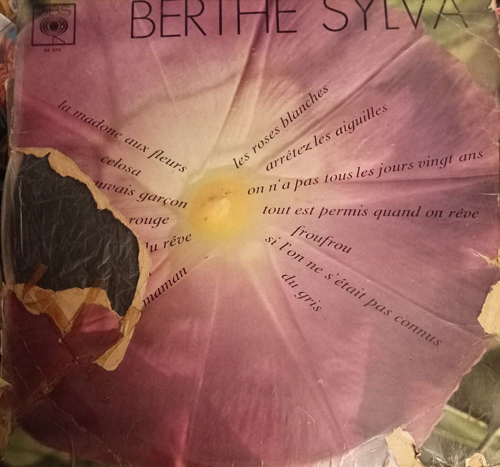 BERTHE SYLVA / DISQUE VYNIL 33 TOURS CD et vinyles