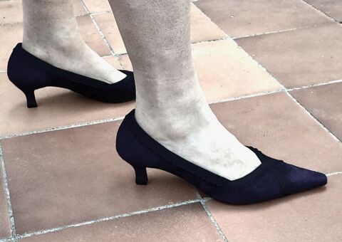 Chaussures �l�gantes en cuir mauve 15 L�zignan-Corbi�res (11)