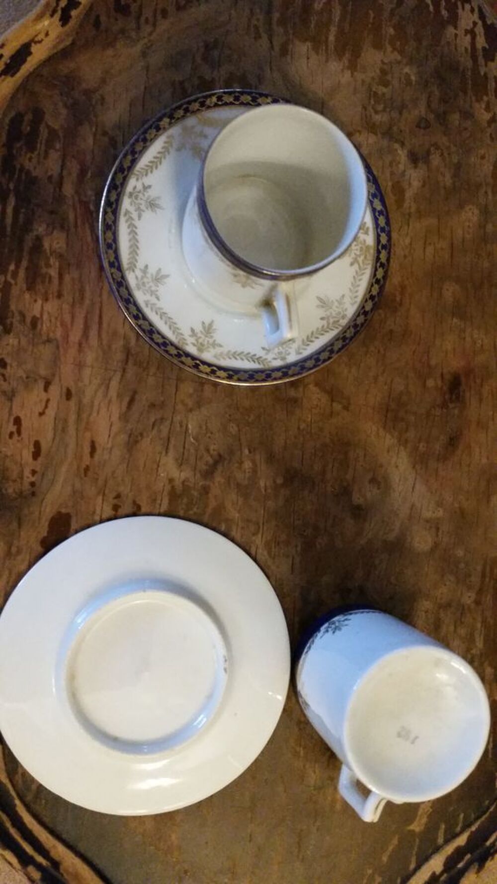 Service a caf&eacute; porcelaine 4 tasses Cuisine