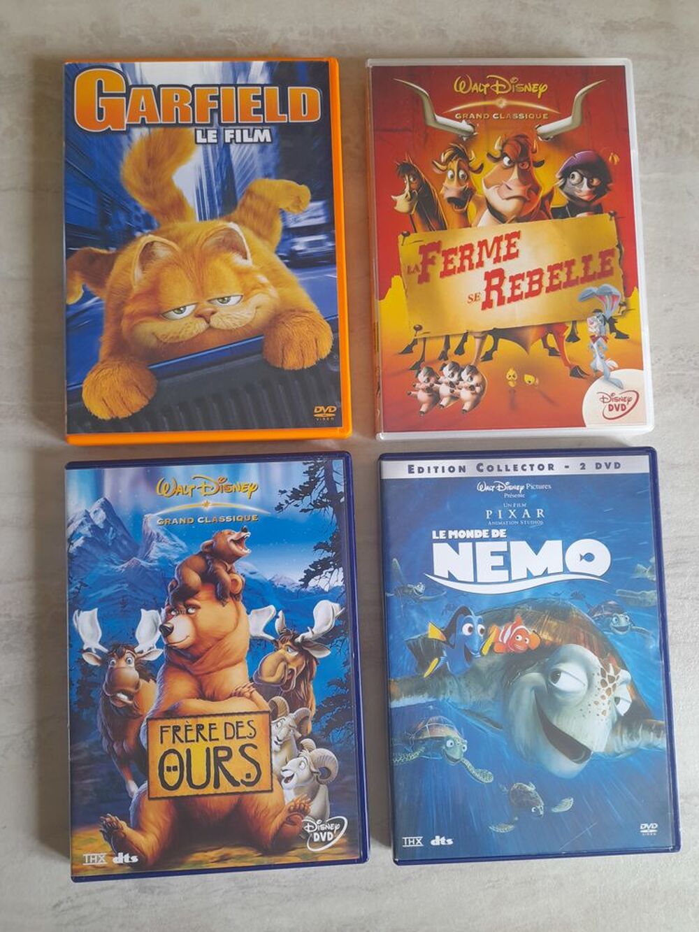 DESSINS ANIMES DVD NEUFS sous blister DVD et blu-ray