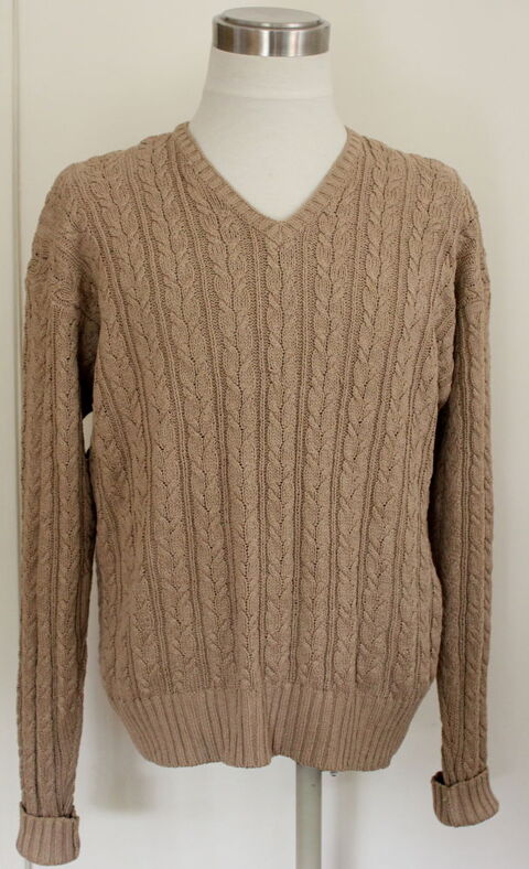 Pull torsadé soie tricoté main POLO RALPH LAUREN T.L 180 Issy-les-Moulineaux (92)
