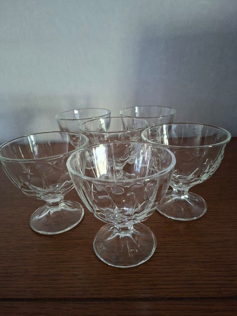 Lot de 6 coupes &agrave; glace Cuisine