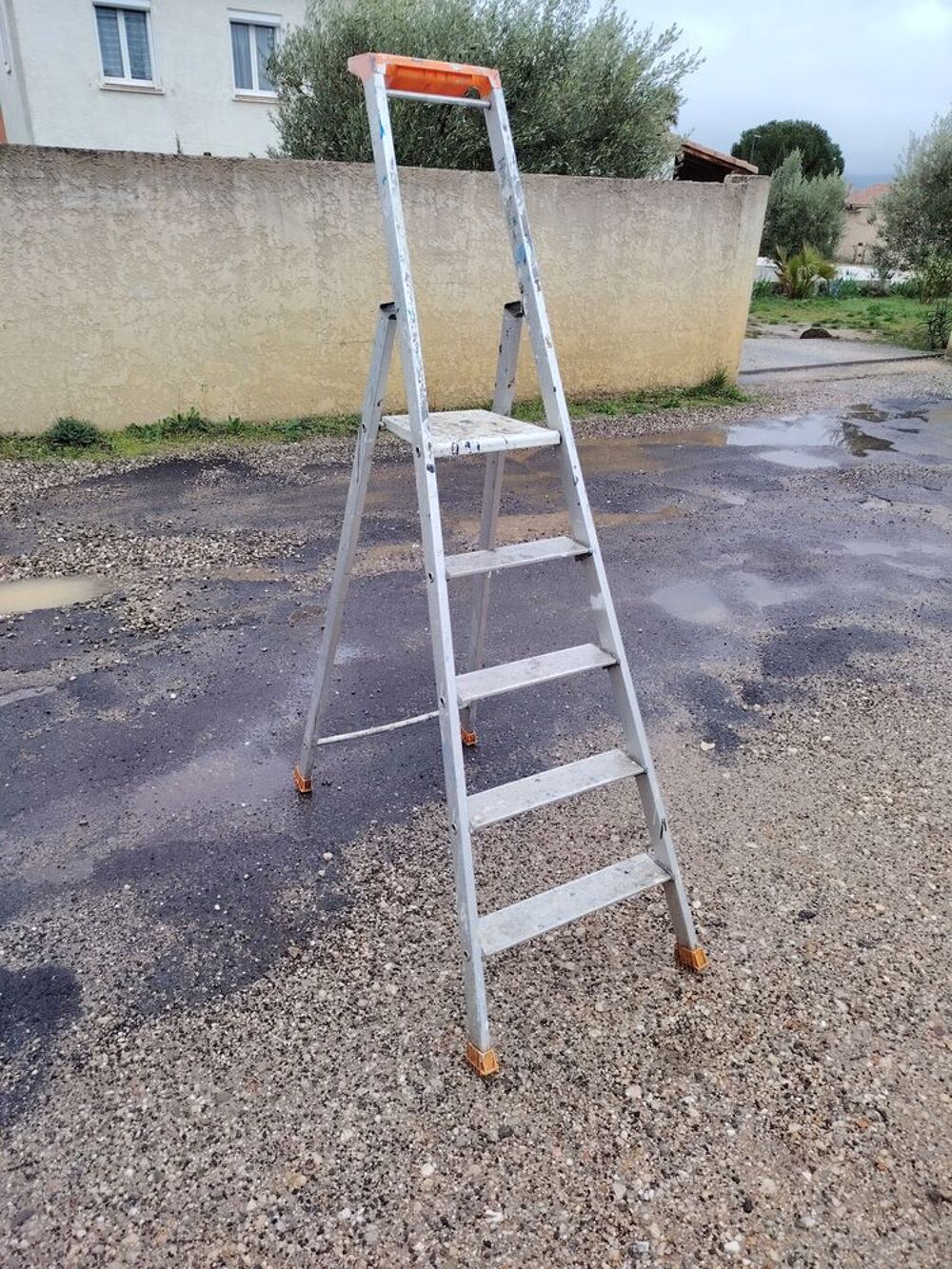 Escabeau TUBESCA pro aluminium 5 marches Bricolage