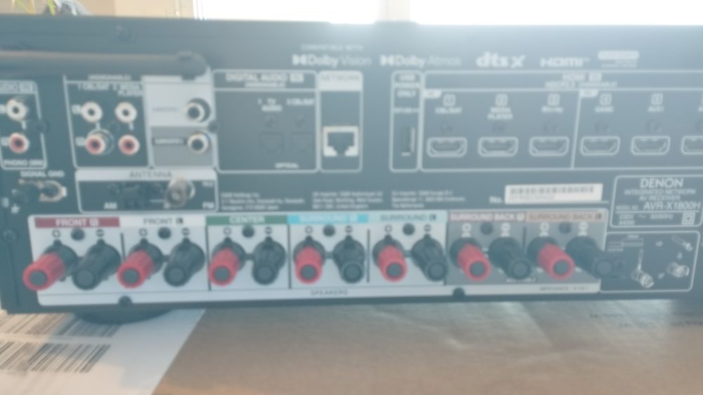 Denon AVR X1800H Audio et hifi