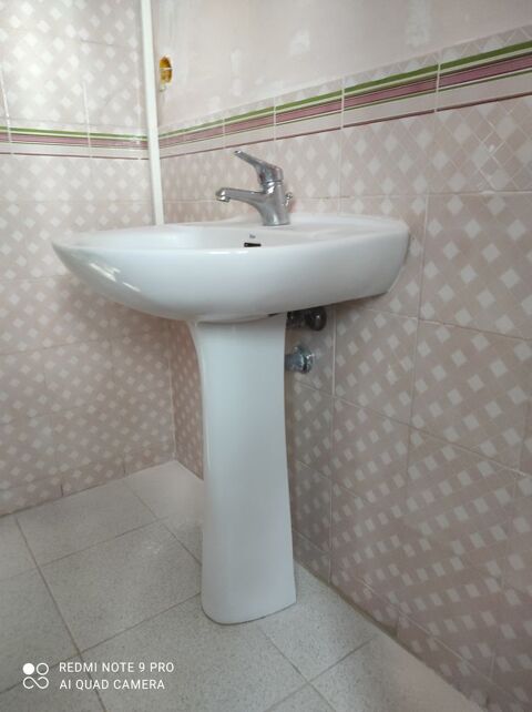 lavabo sur colonne et robinetterie bon état 50 Roquebrune-sur-Argens (83)