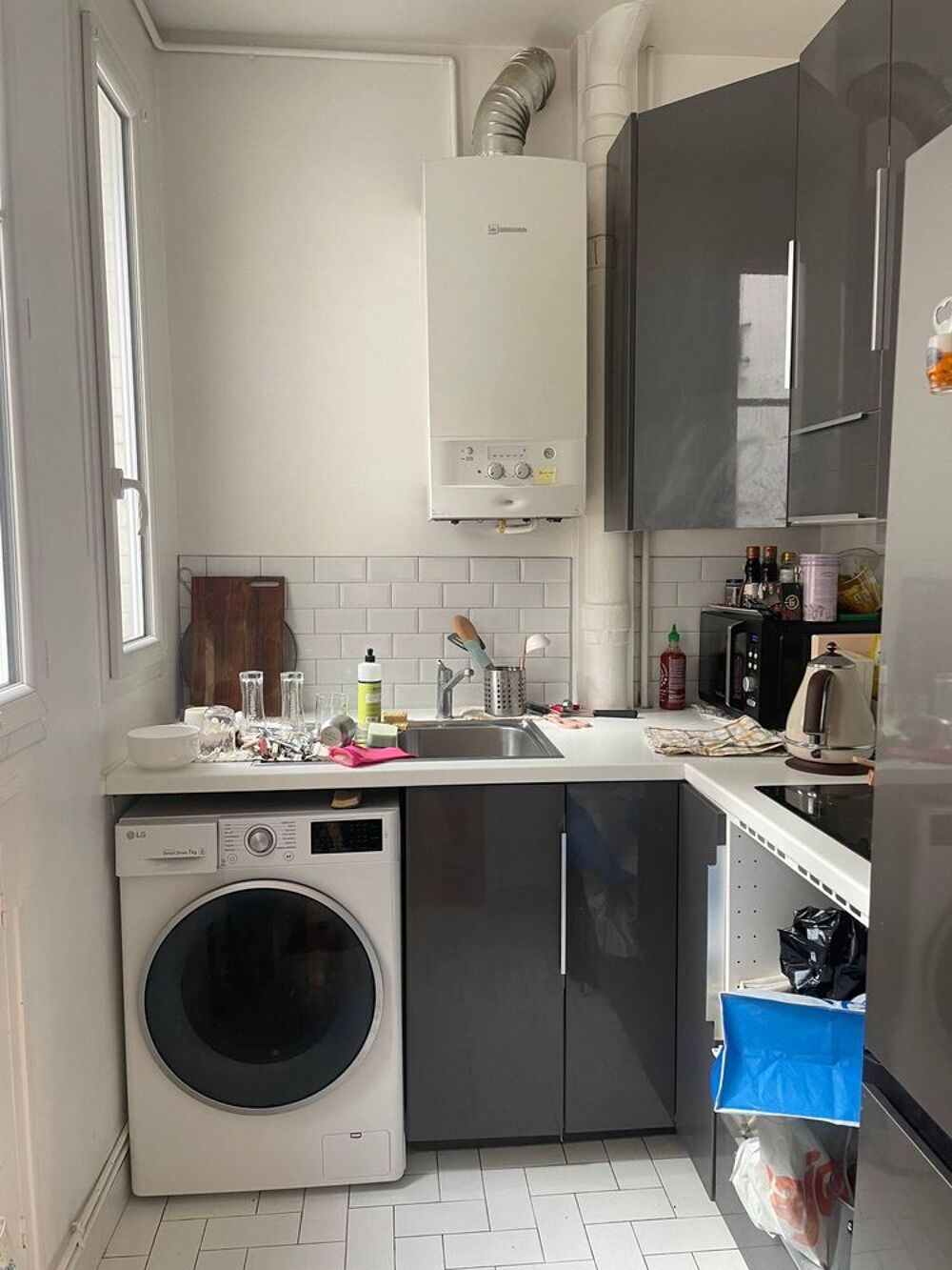 Location Appartement T2 pices meubl, lumineux et calme Levallois-perret