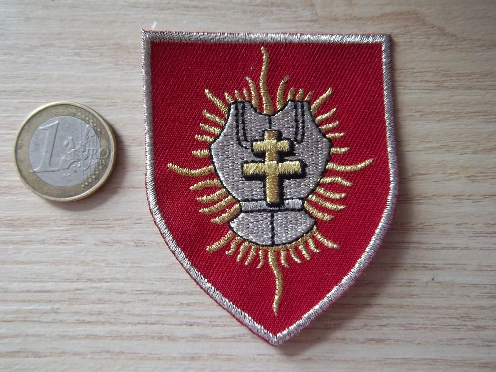 &eacute;cusson militaire 6/12e r&eacute;giment de cuirassiers (arme blind 