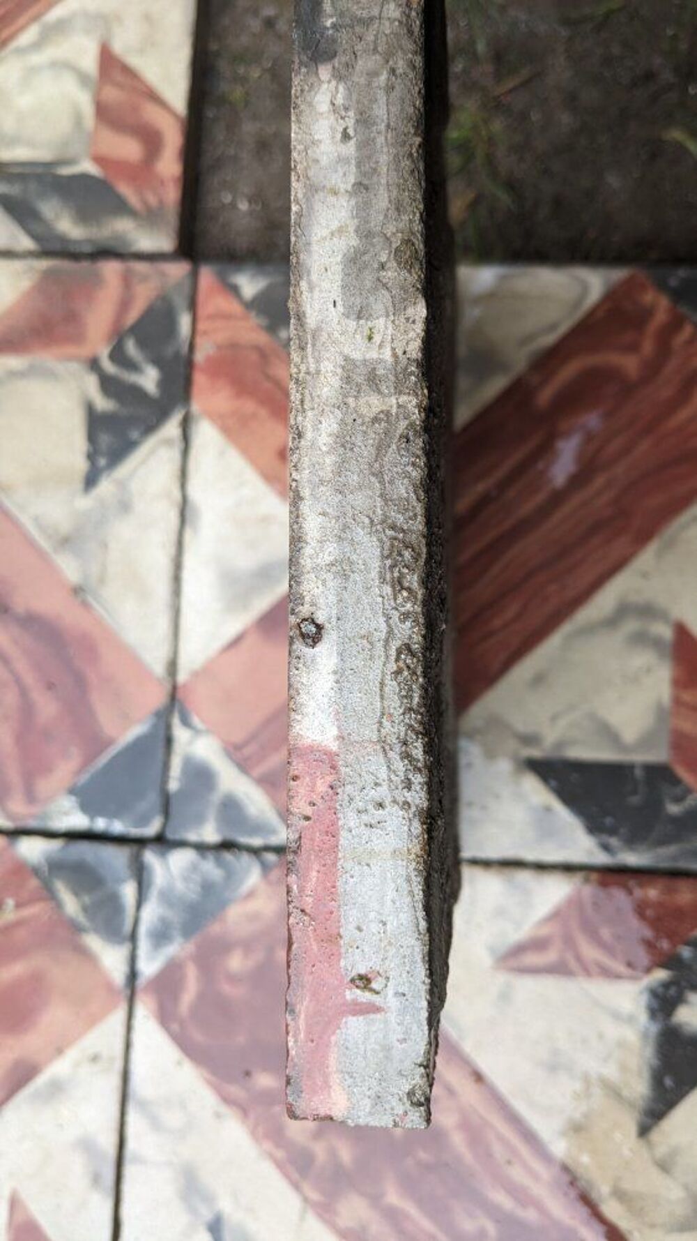 ancien carrelage ciment Bricolage