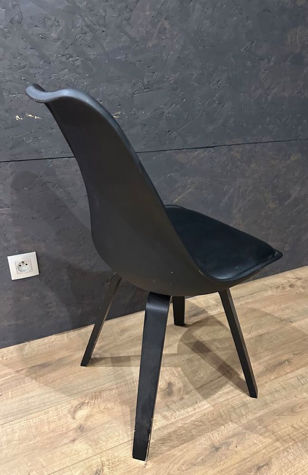 Chaise scandinave noire Meubles