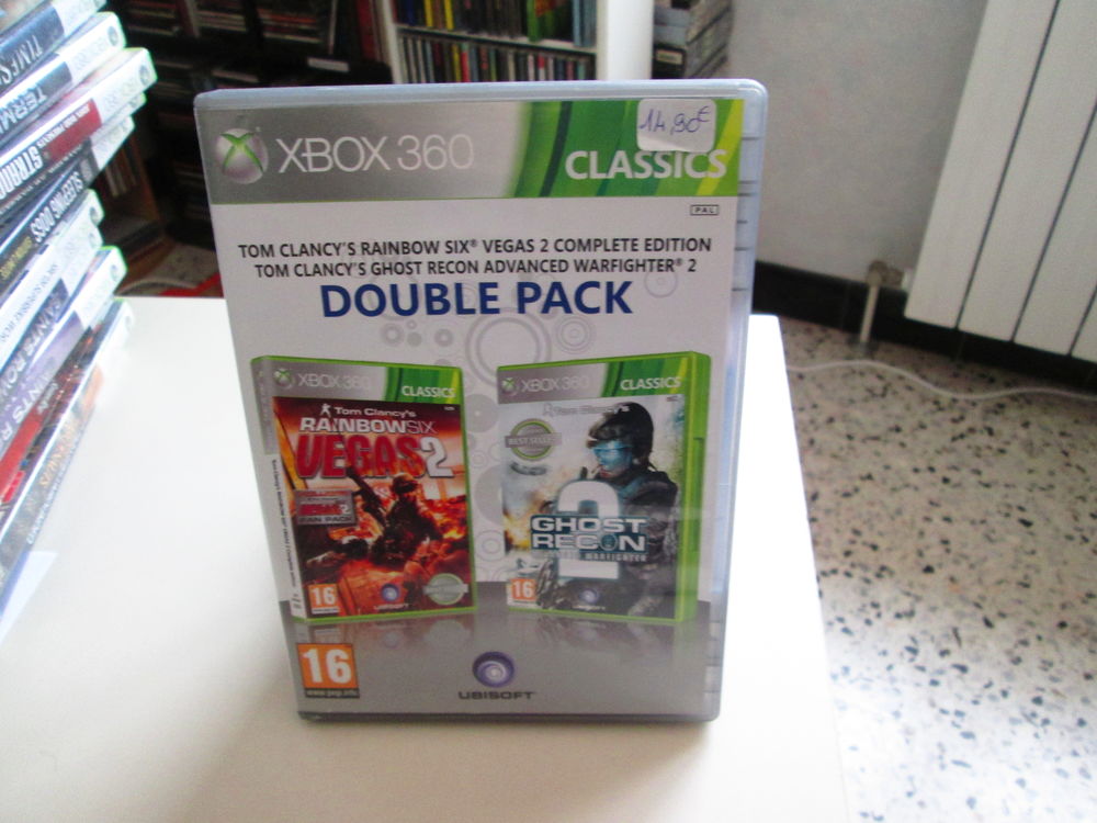 JEU XBOX 360 TOM CLANCY'S DOUBLE PACK BON ETAT+ LIVRET Consoles et jeux vidéos