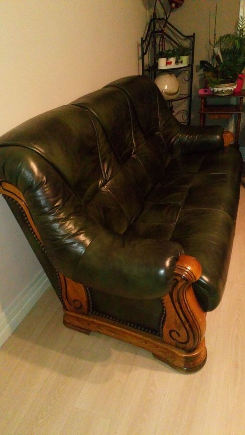 salon cuir de buffle Meubles